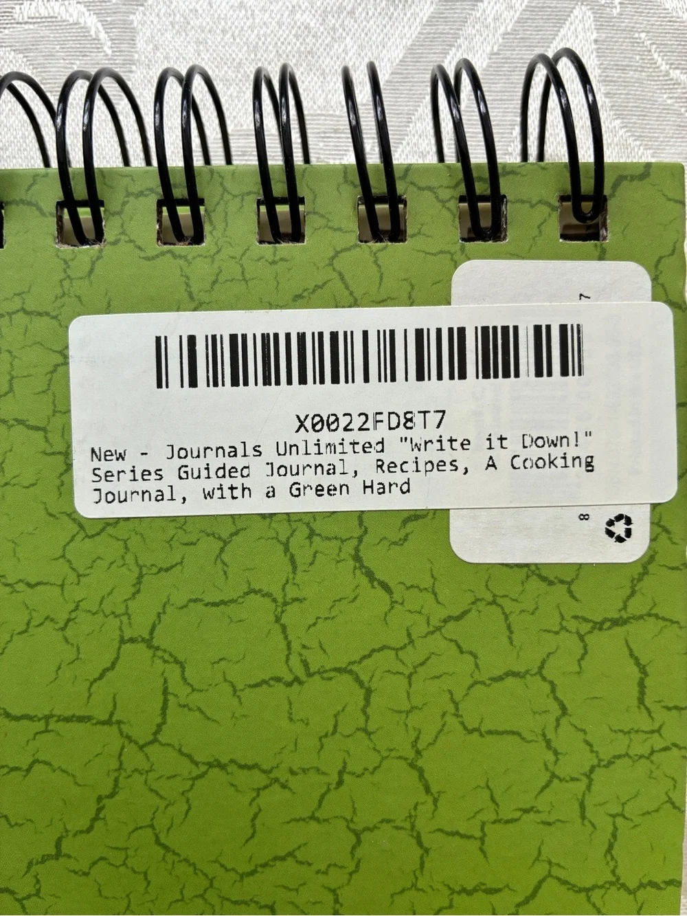 NWT Recipes: A Cooking Journal Write It Down Series Spiral Bound Hardcover